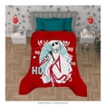 thumbnail image 3 of Cobertor Providencia Serenity Jack Skellington Navidad de 180x210 cm Rojo, 3 of 4
