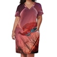 thumbnail image 3 of Vestido holgado con bolsillos de la nave espacial Voyager de Star Trek, vestidos de verano, vestido para mujer, vestido de verano para mujer 2025, 3 of 7