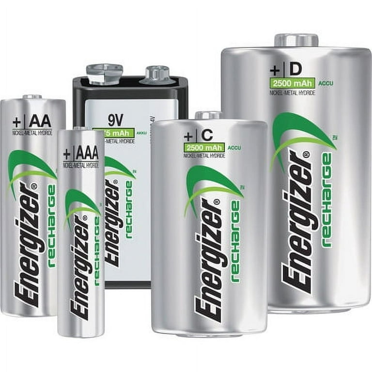 Energizer Charger Kit - 4 AA Rechargeable Batteries - Bitplaza Inc