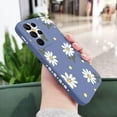 thumbnail image 2 of Compatible with Galaxy S22 Ultra Case Cute Daisy Pattern Camera Lens Protection Shockproof TPU Bumper Liquid Silicone Protective Cover Phone Cases for Samsung Galaxy S22 Ultra 5G 6.8"-Grey, 2 of 9