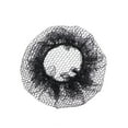 thumbnail image 1 of Miangastore 10 Pcs Filets Élastiques à Volants pour Cheveux Robes d'Écoute pour Performance de Danse Ballet (Noir), 1 of 8