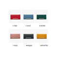 thumbnail image 4 of Cartera Monedero Larga De Cuero Lujo Dama Billetera Elegante rojo, 4 of 4