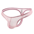 thumbnail image 2 of Men's Boxer Briefs Underwear Mesh Breathable Underpants, 2 of 3