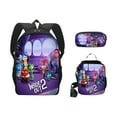 thumbnail image 1 of mochila escolar con estampado de dibujos animados para niño y niña, morral con estampado de dibujos animados de Inside Out 2, bolsa de libros para estudiantes-Backpack Student Shoulder Bag, 1 of 5