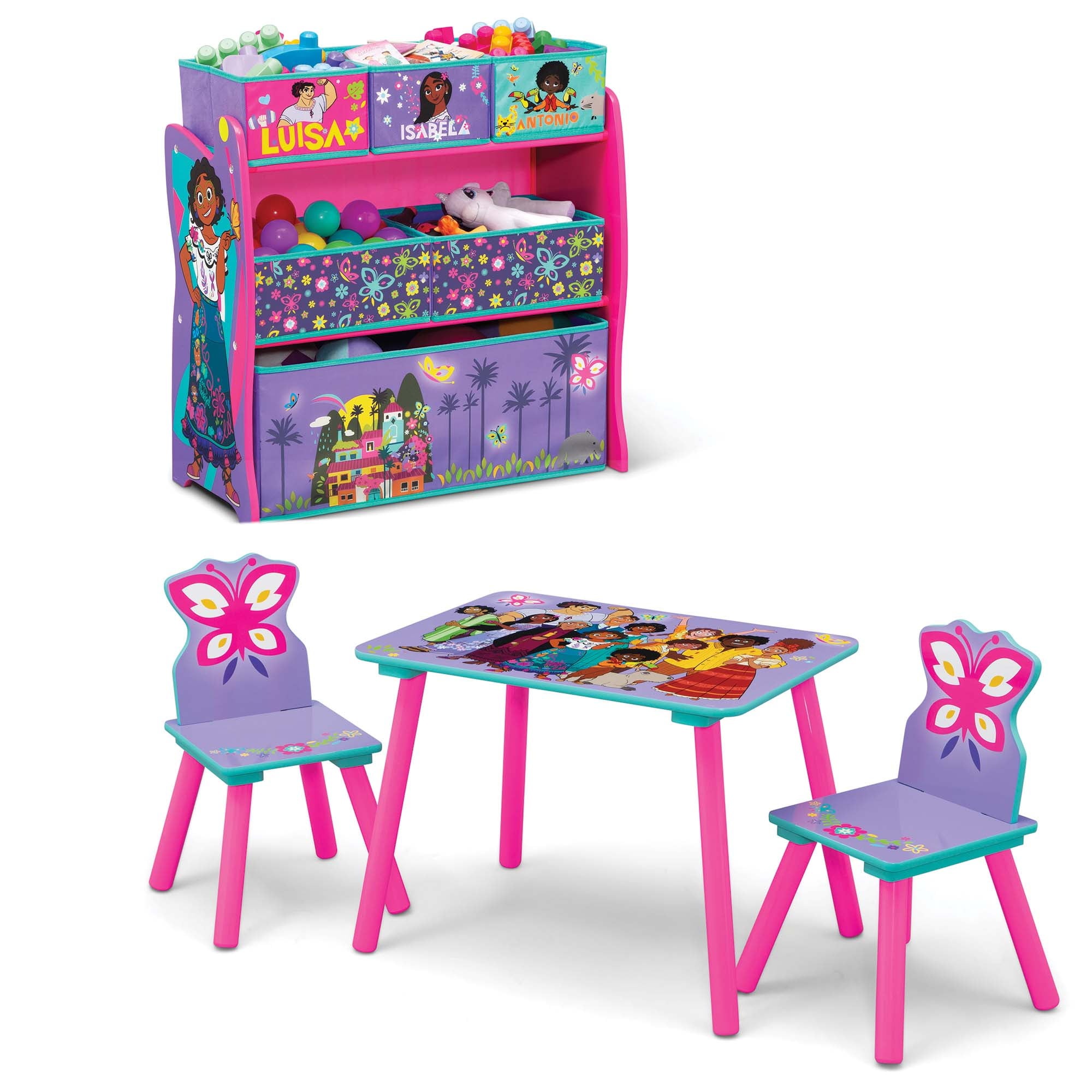 Disney Encanto 4Piece Toddler Playroom Set by Delta Children