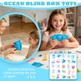 thumbnail image 2 of 100pcs Ocean Animal Blind Bag Mini Figurines for Micro Landscape Craft Assorted Sea Creature Small Resin Display Pieces, 2 of 8