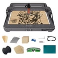 thumbnail image 1 of Riwcyla MR.CARVE Engraver Engraving Marker 10W Blue Power Support Offline Work APP Control Compatible with WindowsAndroidIOS/ for Paper Bamboo Glass Acrylic 400x400mm Working Area Easy Operate, 1 of 6