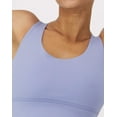 thumbnail image 5 of Hanes Moves Women's Crop Sports Bra, Racerback Peri Blue S, 5 of 10