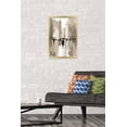 thumbnail image 2 of People Under Rain In The City Wall Poster, 14.725" x 22.375", Framed, 2 of 3