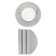 thumbnail image 1 of 4 Pcs Manteles Individuales de Cuero Sintético para Mesa de Cena, Manteles Redondos Resistentes al Calor (Gris), 1 of 5