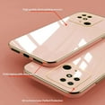 thumbnail image 3 of Compatible with Xiaomi Redmi 10C Case Silicone Shockproof Redmi 10C Phone Case Anti-Scratch Ultra Thin Plating TPU Cases (Pink), 3 of 7