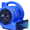 Blue, variant on BEYOND BREEZE Air Mover Blower Fan 1/4 HP, Portable Carpet Dryer with 4 Blowing Angles, Reset and Circuit Breaker, Powerful Industrial Floor Fan with 2 AC Outlets, 10 Ft Cord for Home and Commercial