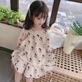 thumbnail image 2 of LOVEBAY Toddler Baby Girl Sundress Seaside Beach Dress Overall Outfits Girl Holiday Dress Party Dress for Girls, 2 of 8