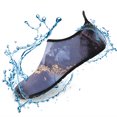 thumbnail image 6 of Men and Women a Slip On Barefoot Quick-Dry Beach Aqua Yoga Water Shoes (Gold Rush/Grey, 13-14 Women/10.5-11 Men), 6 of 8