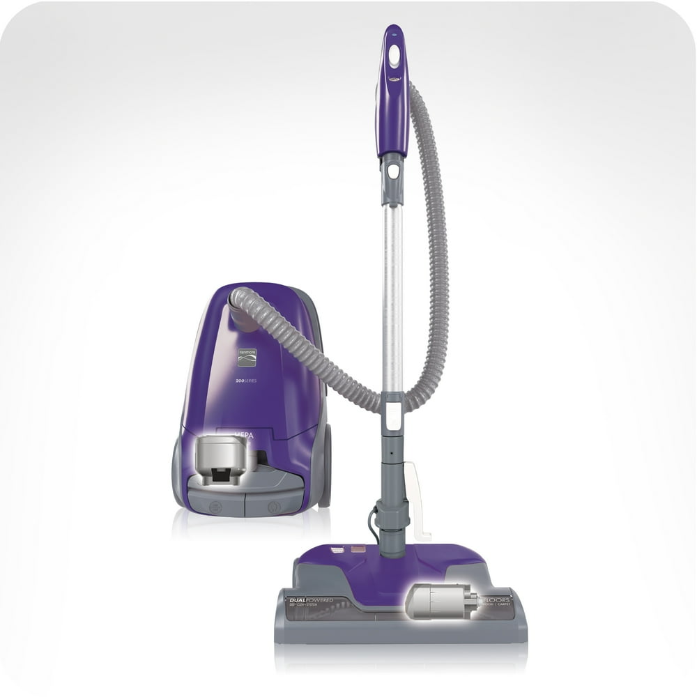 Kenmore BC3002 Bagged Canister Vacuum 200 Series Purple