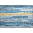 thumbnail image 2 of Addison Rugs Mayfield Premium Machine Washable Transitional Abstract Blue Rectangle Rug, 1'8" x 2'6", 2 of 6