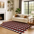 thumbnail image 7 of Addison Rugs Mayfield Premium Machine Washable Transitional Holiday Black Rectangle Rug, 5' x 7'6", 7 of 7