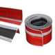 thumbnail image 1 of Protector de borde de escalera Uxcell antideslizante, tira autoadhesiva para exteriores e interiores, gris oscuro (4 pies), 1 of 6