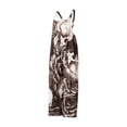 thumbnail image 3 of VISgogo Pantalones con tirantes estampados de Halloween para mujer, overoles holgados con cuello en U, S/M/L/XL/XXL VISgogo  moda, 3 of 9