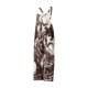 thumbnail image 4 of Txlixc Tirantes impresos de Halloween para mujeres, overoles holgados de cuello en u Txlixc moda, 4 of 8