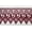 Altotux_Burgundy_UB004, variant on Altotux 5/8" Embroidered Floral 12 Colors Venice Lace Trim Guipure By 3 Yards (Burgundy)