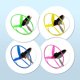 thumbnail image 4 of 4 pcs flying saucer eco-friendly game tug of war outdoor toy, 4 of 5