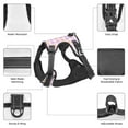 thumbnail image 4 of Dog Harness, Heart Buffalo Plaid No Pull Pet Harness Dog Leash, Step-in Dog Vest Harness, No Choke Reflective Adjustable Puppy Vest for Small Medium Large Dogs, 4 of 6