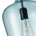 thumbnail image 4 of Aiwen Blue Glass Light Fixture Modern Home Pendant Light Bedside Living Room Kitchen Island Ceiling Lamp, 4 of 7
