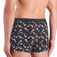 thumbnail image 4 of Men's Boxer Briefs, Trendy cute pink Axolotl Soft Comfy Mens Underwear Boxer Briefs Breathable With Widen Waist, 4 of 7