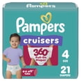 thumbnail image 1 of Pañales Pampers Cruisers 360° Talla 4 tipo pants, 21 unidades, 1 of 9