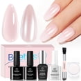 thumbnail image 1 of Set de esmaltes de uñas Beetles Pearl Chrome Glazed Donut con brocha, 1 of 7