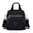 Black, variant on Women's Waterproof Nylon Crossbody Shoulder Bag Durable Casual Backpack