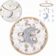 thumbnail image 2 of Baby Crib Musical Mobile, Rotating Sleeping Toy, Felt Star Moon Wind Chime Crib Mobile, Baby Bed Decoration, Hanging Toys, 2 of 5