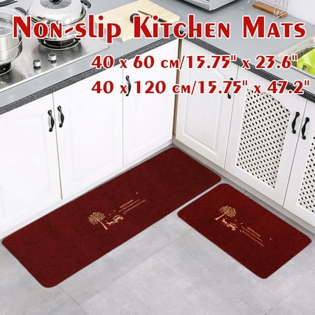 Modern Non-slip Door Floor Rug Mat Kitchen Bathroom Toilet Soft Carpet Home Decor Wine