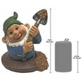 thumbnail image 3 of Design Toscano Shoveling Sam, the Garden Gnome Statue, 3 of 3