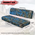 thumbnail image 7 of HUIACONG Blue Camo Hunt UTV Seat Covers Waterproof Easy Installation 4 Wheeler Seat Cover Non-Slip Soft Suitable for Kawasaki Mule 3010, 7 of 7