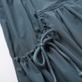 thumbnail image 6 of BAODANN Women's Loose Wide Leg Track Pants Drawstring Pockets Elastic Waist Capri Hiking Pants Rompers for Women Long Pant Casual Women Casual Pants Petite Pants for Women High Waist Womens Pants, 6 of 7