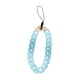 thumbnail image 2 of Pulsera de teléfono antipérdida, llavero acrílico, decoración, colgante de moda para teléfono Azul, 2 of 9