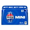 thumbnail image 1 of Pepsi Cola 6 x 222 ml, Mini Cans, 1 of 10