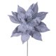 thumbnail image 1 of Spray de flor de pascua artificial Vickerman Silver, 54,5 cm, paquete de 2, 1 of 1