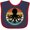 Navy and Red, variant on Inktastic Octopus Retro Vintage Sunset Boys or Girls Baby Bib