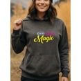 thumbnail image 2 of Funny Motivational Quote Hoodie for Men and Women, Unisex Pullover Hooded Sweatshirt, Comfortable Cotton Poly Blend, Inspirational Everyday Casual Outfit, 2 of 5