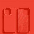 thumbnail image 1 of Luxury Shockproof For iPhone 16 Pro Max Case Liquid Silicone Cases For Apple iPhone 16 Plus Bumper Soft Cover Phone Accessories Pink Orange For iPhone 16 Pro, 1 of 6