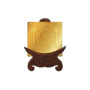 Pitru Dosh Nivaran Yantra in Gold Polish - 3 inches