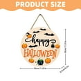thumbnail image 3 of Clearance! Halloween Sign For Front Door Decor Halloween Wooden Door Hanger Halloween Door Sign Holiday Hanging Welcome Signs Halloween Decorations For Door, 3 of 9