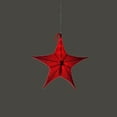 thumbnail image 4 of Evergreen Lighted Fabric Star, Small, Red, 4 of 8