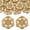 Antique Gold Snowflake, variant on 50 Pcs Graduation Wax Seal Stickers, Antique Gold Graduation Cap Self Adhesive Wax Seal Stickers for Envelope Seals, Greeting Cards, Invitations, Snail Mails, Gift Packages