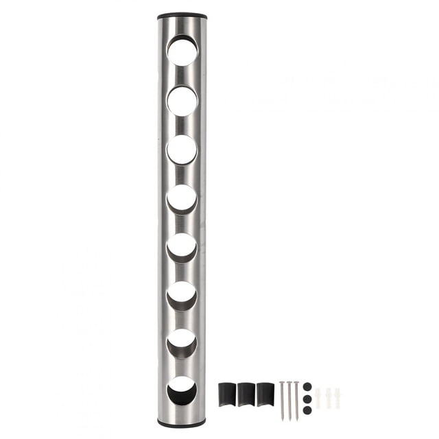 Estante Vertical Para Vino, Soporte Duradero Para Vino, Estante Para Vino De Acero Inoxidable, Barra Conveniente Para El Hogar ANGGREK Descripción de la referencia