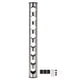 thumbnail image 1 of Estante vertical para botellas de vino tinto ZHCH montado en la pared de acero inoxidable 8 agujeros plateados, 1 of 5