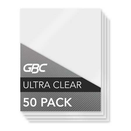 "Ultraclear Thermal Laminating Pouches, 3 Mil, 9"" X 11.5"", Gloss Clear, 50/box | Bundle of 5 Boxes"